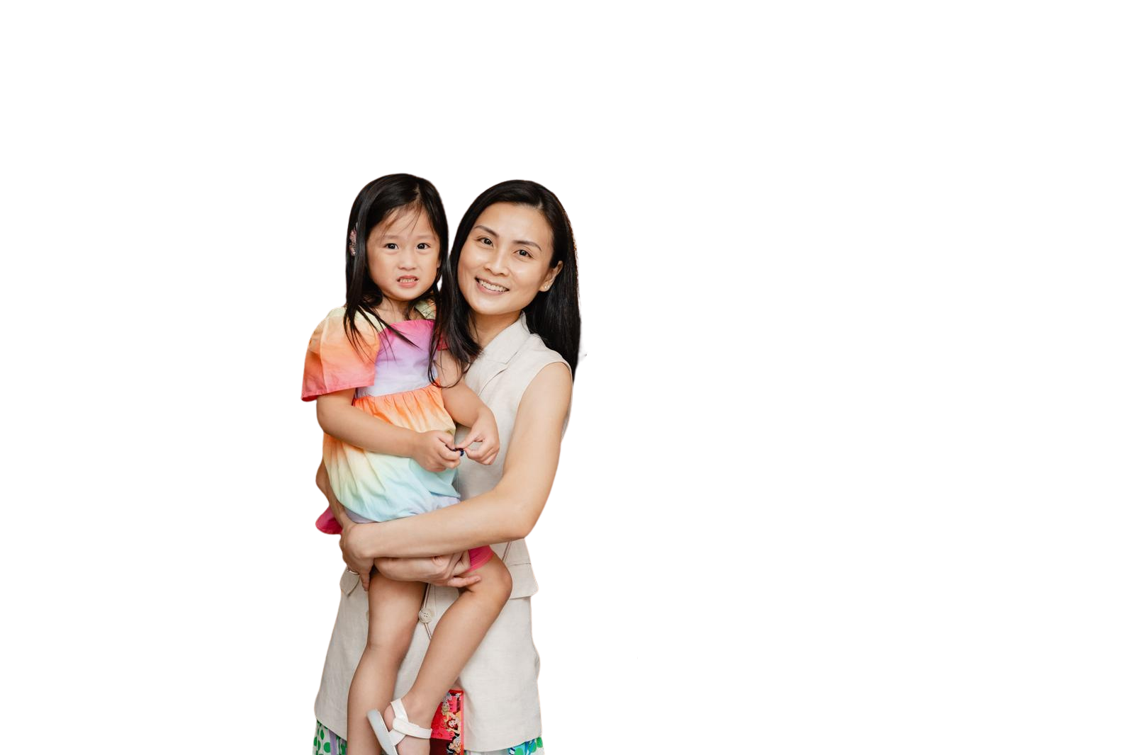 Han Ying & daughter